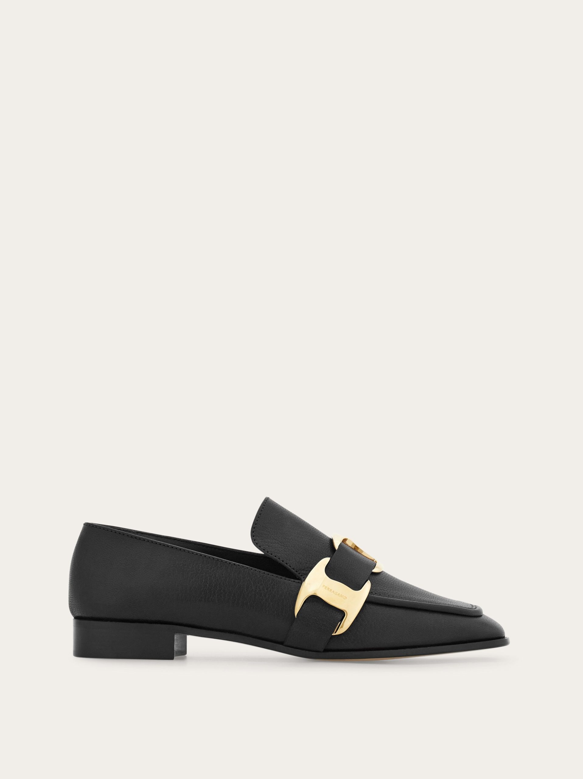 Ferragamo Maxi Vara plate loafer - Image 1